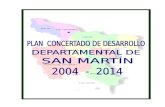 Plan Concertado de Desarrolllo Departamnetal de 2004-2014