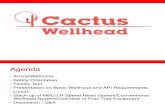 Cactus Wellhead Presentation