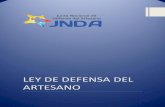 Ley de Defensa Del Artesano