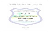 Pei Institucion Educativa Moralito Version 2014