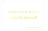 Liderazgo en La Visión de John C. Maxwell