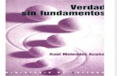 Raúl Melendez - Verdad Sin Fundamentos (1)