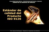 3 ISO 9126 Estandar de Calidad Del Producto
