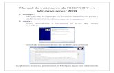 Manual de instalaci+¦n de freeproxy en Windows server 2003