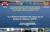 6- La Gobernabilidada Del Agua en El Sistema Hídrico Tdps. Dr. Luis Sanchez