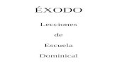 Exodo - 78 Lecciones de Escuela Dominical