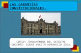 Diapositiva Semana 5 - Clase 2 - Garantías Constitucionales - 2014.