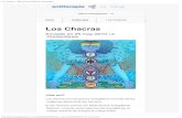 Los Chacras - Blog Kinesiología & Antiterapia