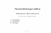 Bernhard, Thomas - Escritos Autobiográficos