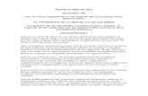Decreto 4800 de 2011