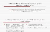 Metodos Numericos Por Interpolacion