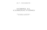 Skinner, B. F. - Sobre El Conductismo