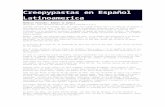 Creepypastas en Español Latinoamerica