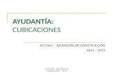 Ayudantía 1 - Cubicaciones_1_2013