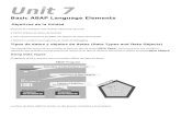 Certificación SAP TAW10_1 Capitulos 7 & 8