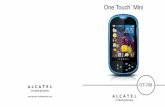 ALCATEL OT-708A One Touch Mini Manual de Usuario
