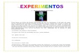 EXPERIMENTOS CIENCIAS NATURALES