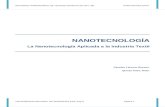 NANOTECNOLOGÍA La Nanonotecnología Aplicada a La Industria Textil