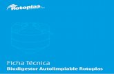 Ficha Tecnica Del Biodigestor Rotoplas