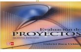 Gabriel Baca Urbina - Evaluación de Proyectos (5 Ed, 2006)