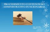 Procedimiento Contencioso Administrativo Funcionarial[1]