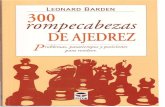 Leonard Barden - 300 Rompecabezas de Ajedrez