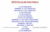 Cartas San Pablo