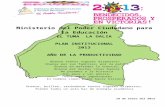 Plan Institucional 2013 Mined La Dalia