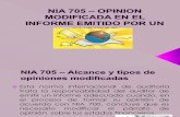 Nia 705 - Opinion Modificada en El Informe