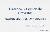 Norma Une-Iso 21500 2013