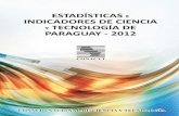 Libro de Estadisticas e Indicadores de Ciencia y Tecnología 2012
