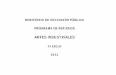 Artes Industriales 3 c i Clo