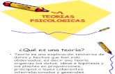 TEORIAS PSICOLOGICAS