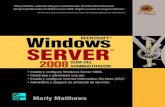Windows Server 2008 Guía del Administrador - Marty Matthews