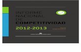 INFORME DE COMPETITIVIDAD INC-2012-2013