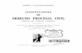 2. Instituciones de Derecho Procesal Civil. Piero Calamandrei