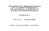 Tecnicas Modernas de Conformado Plastico Corte y Electroerosion Parte I
