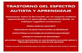 TRASTORNO DEL ESPECTRO AUTISTA Y APRENDIZAJE - UN ENFOQUE COGNITIVO CONDUCTUAL EN EL ARTE