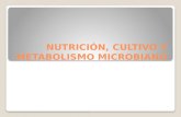 NUTRICIÓN, CULTIVO Y METABOLISMO MICROBIANO MGCSA V2