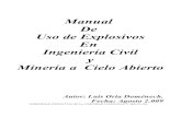 Manual de Uso de Explosivos en Ingenieria Civil y Mineria a Cielo Abierto