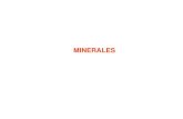12º CLASE Mineralogía Física -  Propiedades Físicas de los-(parte I)