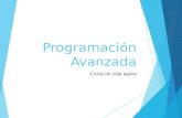 Programación avanzada - metodologías agiles.