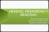 Hexeno, Hexadieno y Benceno