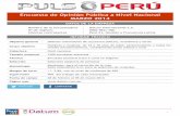Encuesta Datum Pulso Perú Marzo 2014