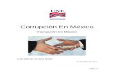 Investigacion de La Corrupcion en Mexico