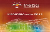 Memoria Anual del Tribunal Supremo de Justicia del Estad Plurinacional de Bolivia, 2012