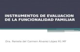 Instrumentos de Evaluacion de La Funcionalidad Familiar