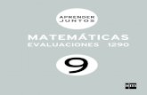 Aprender Juntos Matematicas 9 Evaluaciones