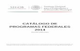 Catalogo Programas Federales 2014 2