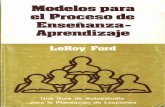 Leroy Ford Modelos Para El Proceso de Ensenanza-Aprendizaje x Eltropical